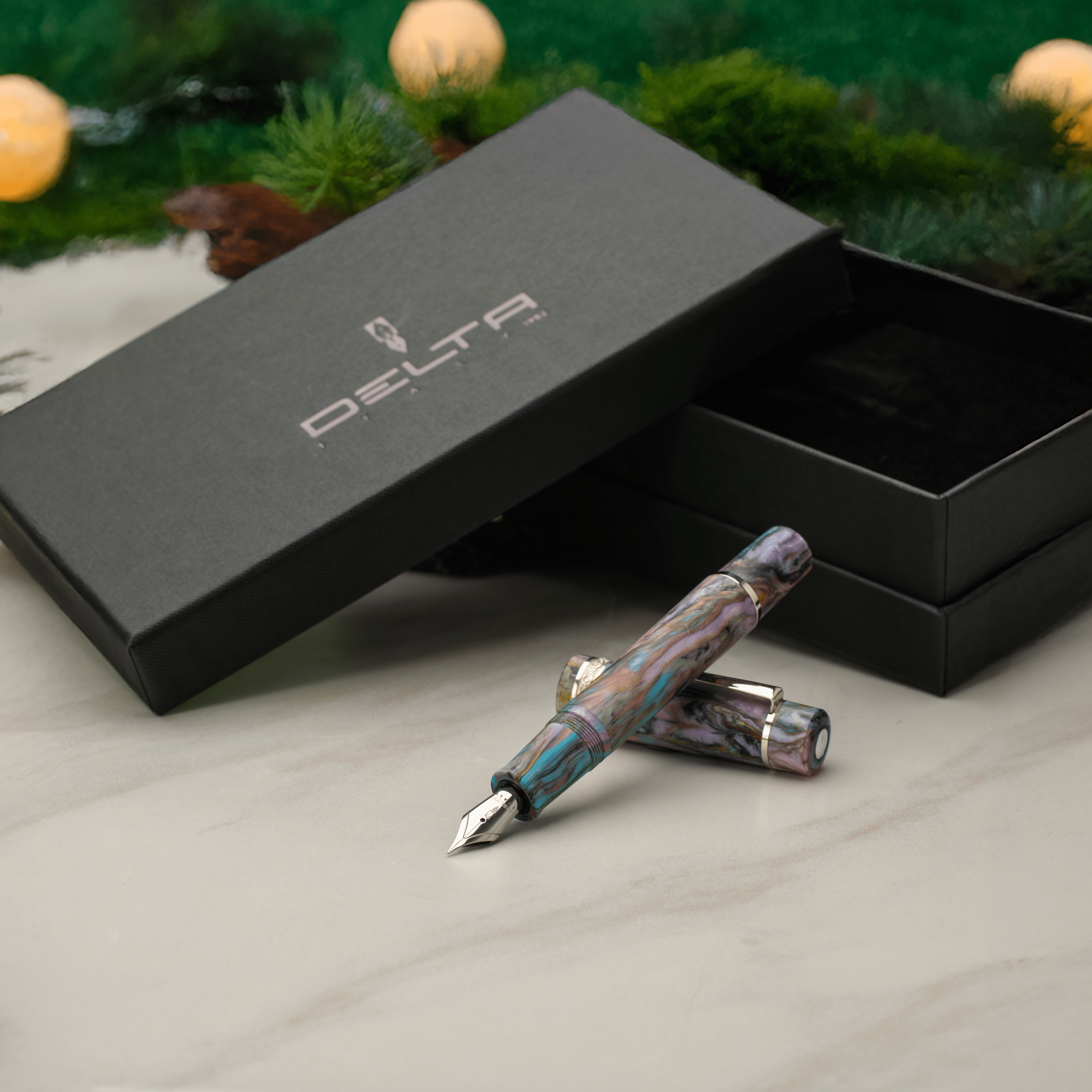 Delta Limited Edition Fountain Pen - DV Original - Primary Manipulation 4.5 (Mid - Size) - Pen Boutique Ltd