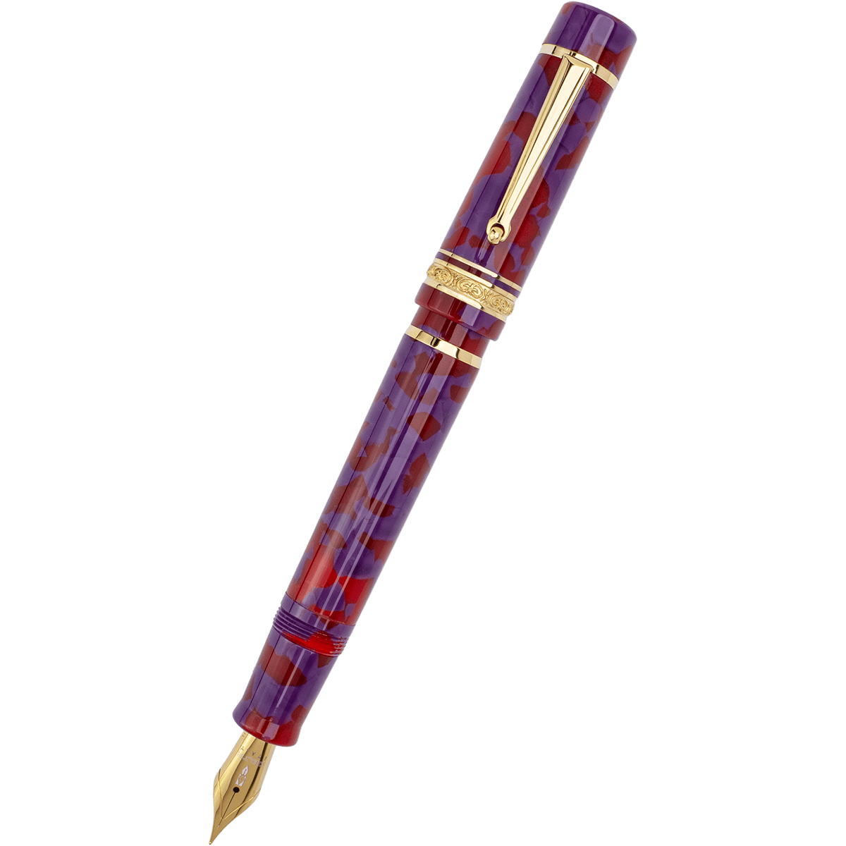 Delta Limited Edition Fountain Pen - DV Original Velvet Bloom (Mid - Size) - Pen Boutique Ltd