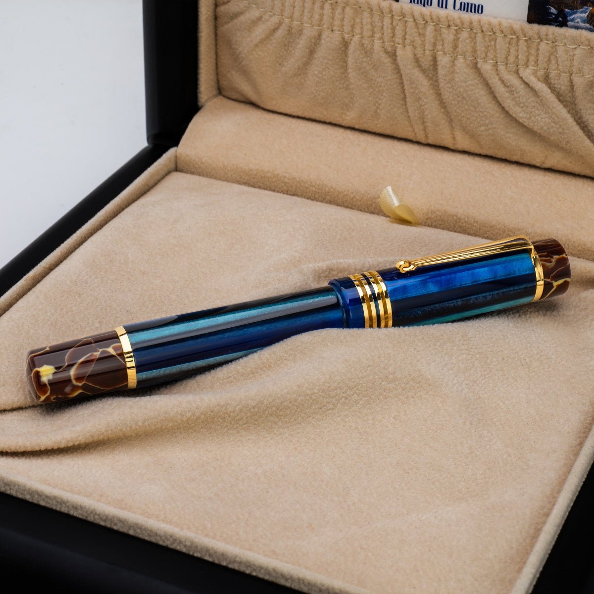 Delta Limited Edition Fountain Pen - Four Rings Lake Como - Pen Boutique Ltd