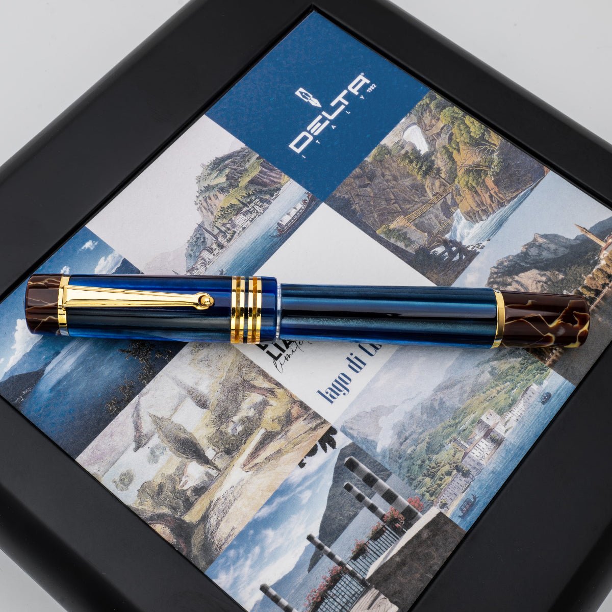 Delta Limited Edition Fountain Pen - Four Rings Lake Como - Pen Boutique Ltd