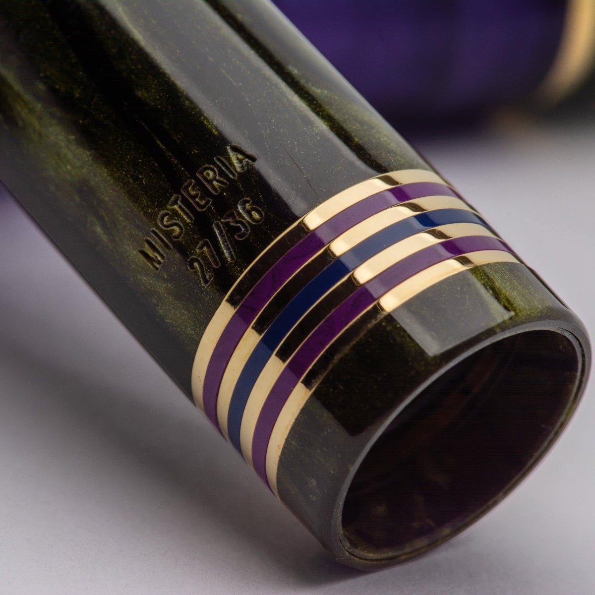 Delta Limited Edition Fountain Pen - Four Rings Misteria - 14K Gold - Pen Boutique Ltd