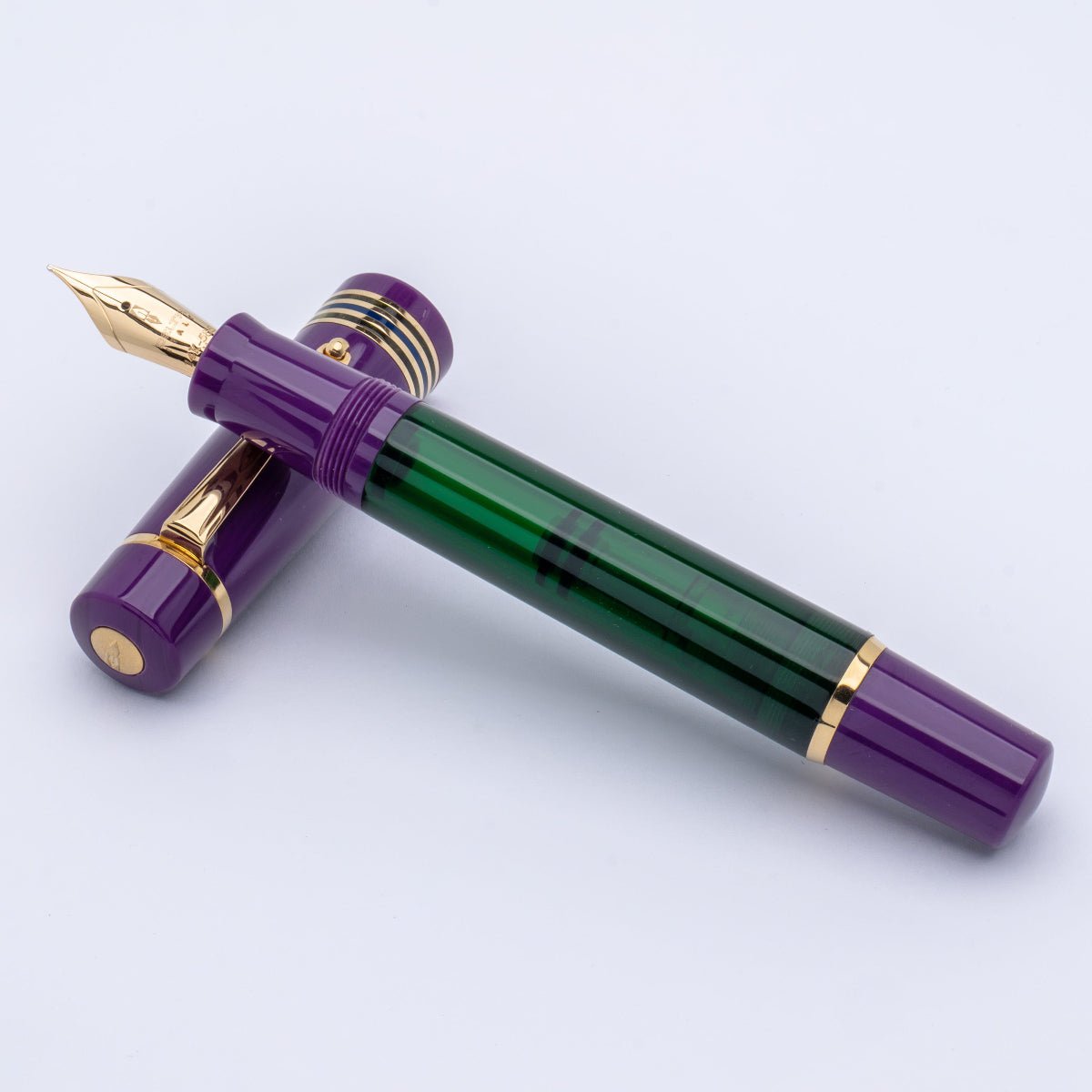 Delta Limited Edition Fountain Pen - Four Rings Sibilla - 14K Gold - Pen Boutique Ltd