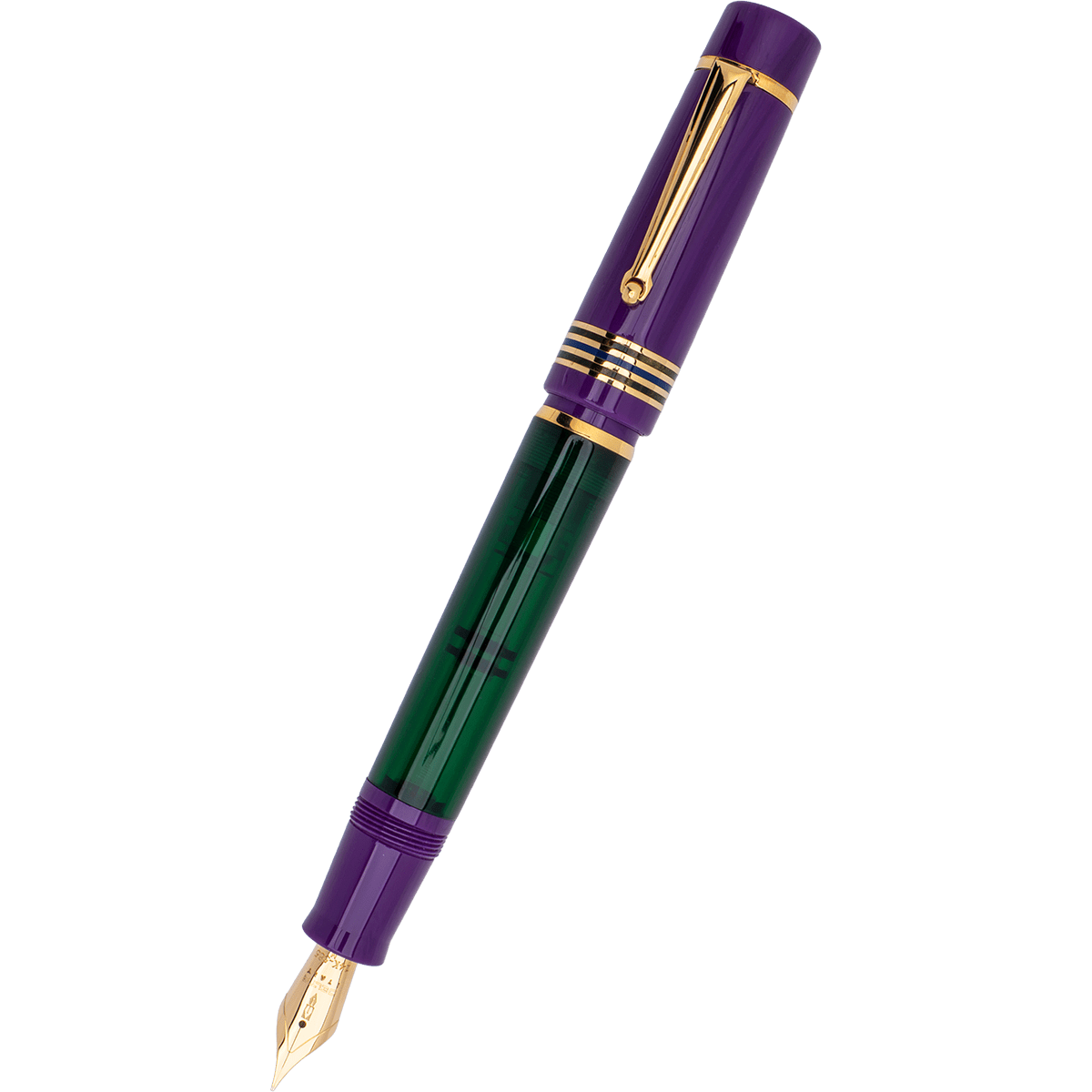Delta Limited Edition Fountain Pen - Four Rings Sibilla - 14K Gold - Pen Boutique Ltd