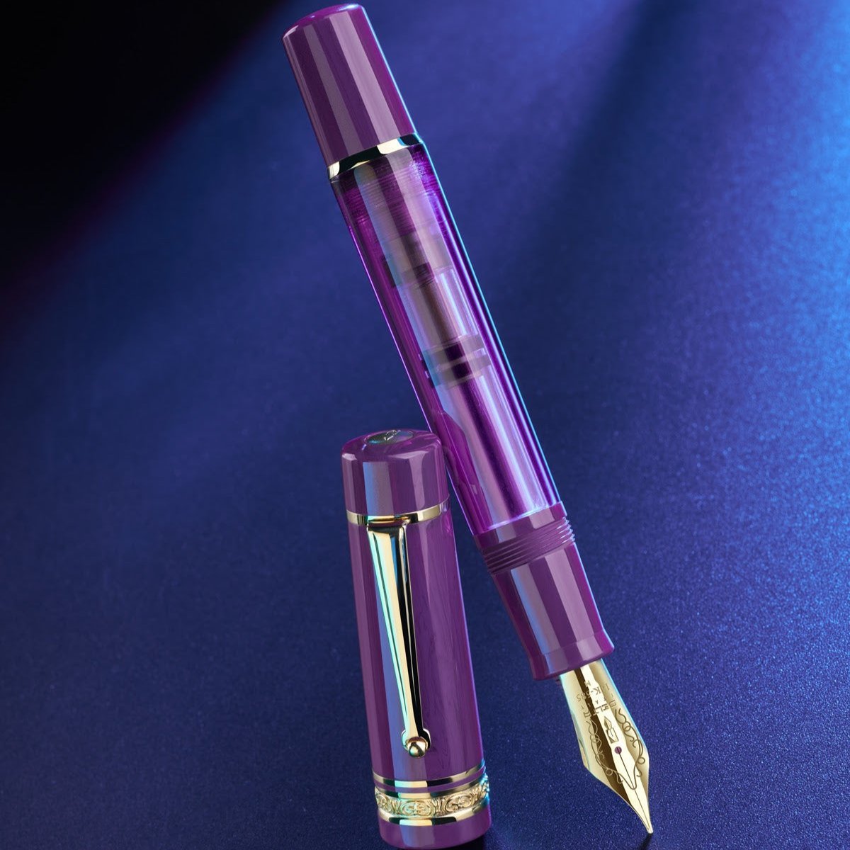 Delta Limited Edition Fountain Pen - Majestic (Mid - Size - Plus) - Pen Boutique Ltd