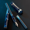 Delta Reservoir 2.0 Fountain Pen - Blue/Grey Mother of Pearl - Pen Boutique Ltd