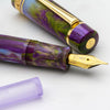 Delta Reservoir 2.0 Fountain Pen - Wisteria Walk - Yellow Gold Trim (Limited Edition) - Pen Boutique Ltd