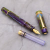 Delta Reservoir 2.0 Fountain Pen - Wisteria Walk - Yellow Gold Trim (Limited Edition) - Pen Boutique Ltd