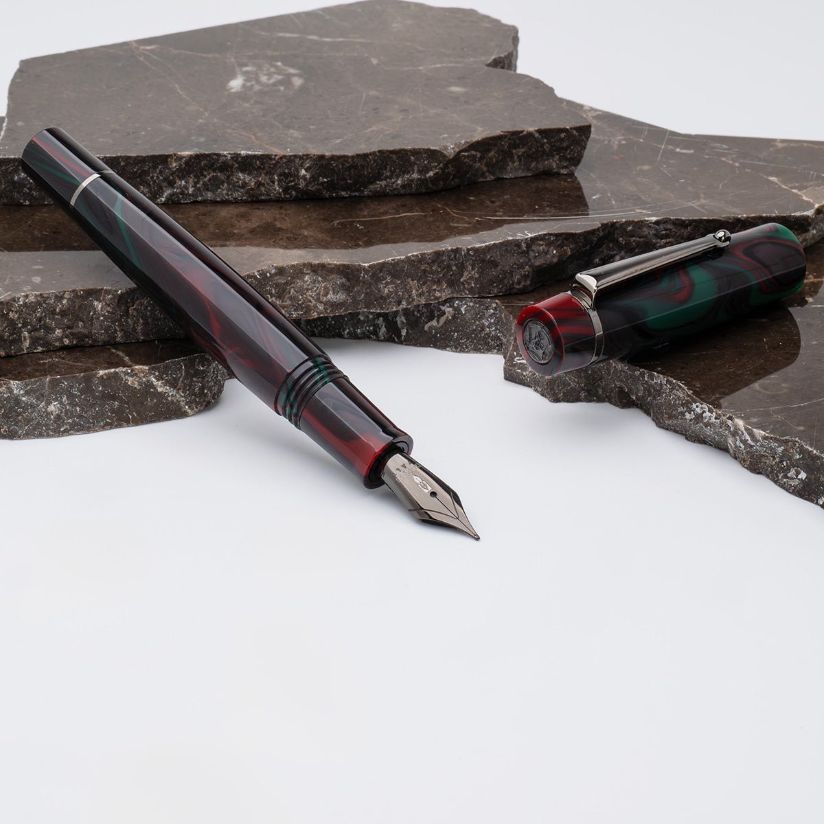 Delta Signs of the Time Fountain Pen - Classical Medieval Art (Numbered Edition) - Pen Boutique Ltd