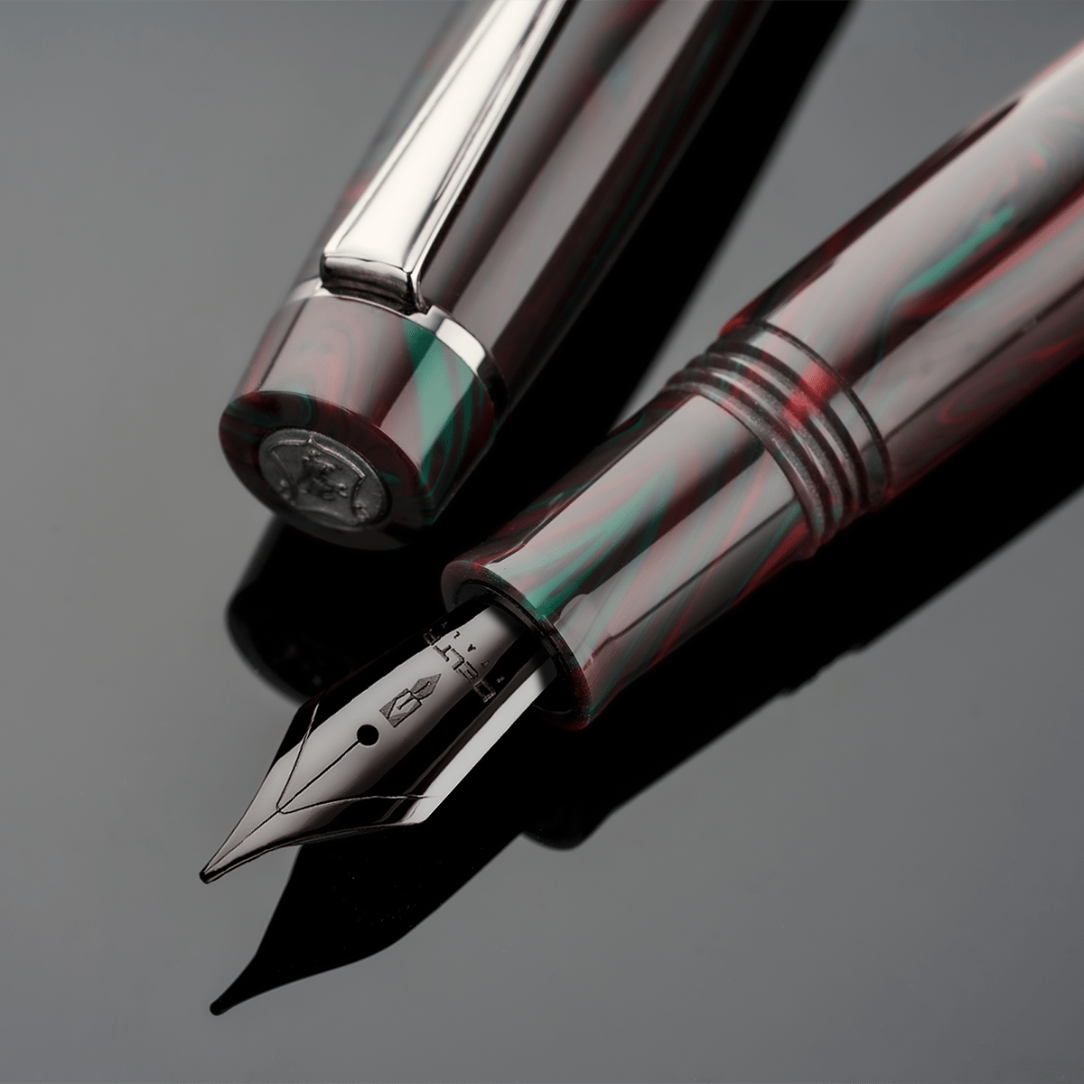 Delta Signs of the Time Fountain Pen - Classical Medieval Art (Numbered Edition) - Pen Boutique Ltd