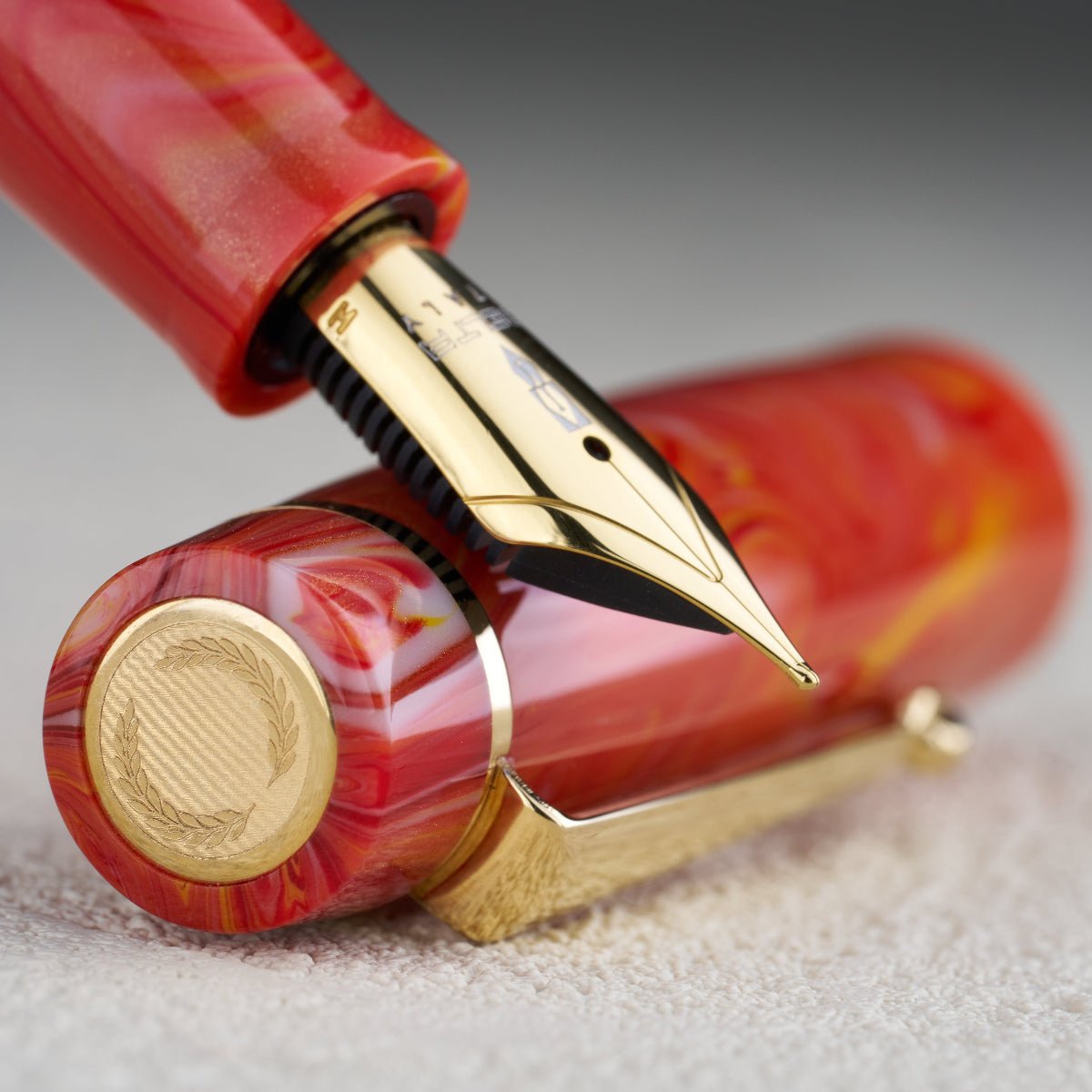 Delta Signs of the Time Fountain Pen - Neo Classic Art (Numbered Edition) - Pen Boutique Ltd