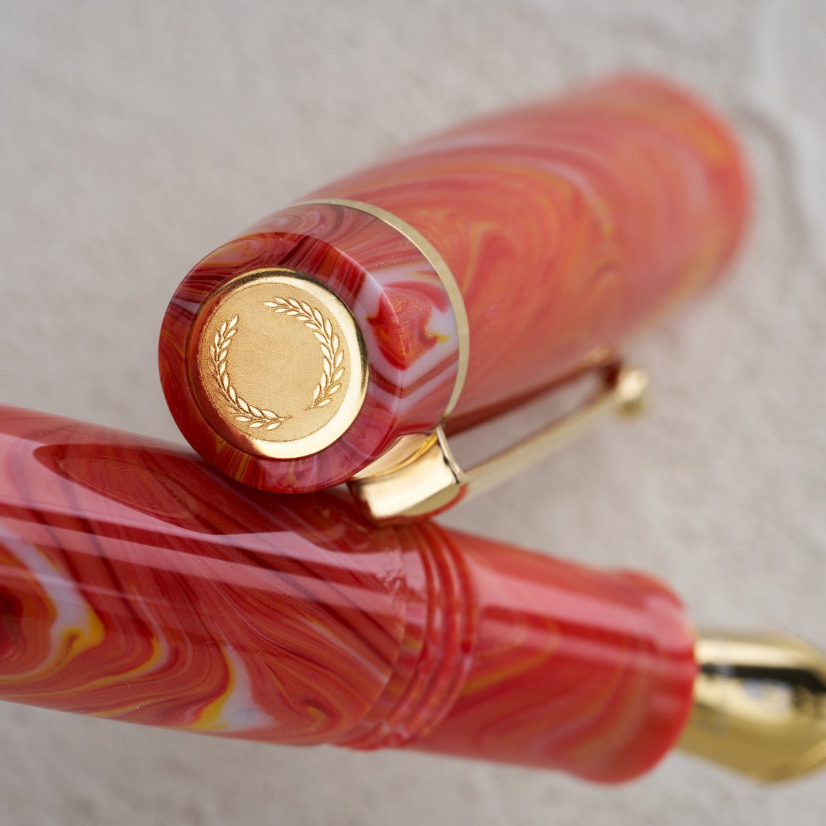 Delta Signs of the Time Fountain Pen - Neo Classic Art (Numbered Edition) - Pen Boutique Ltd