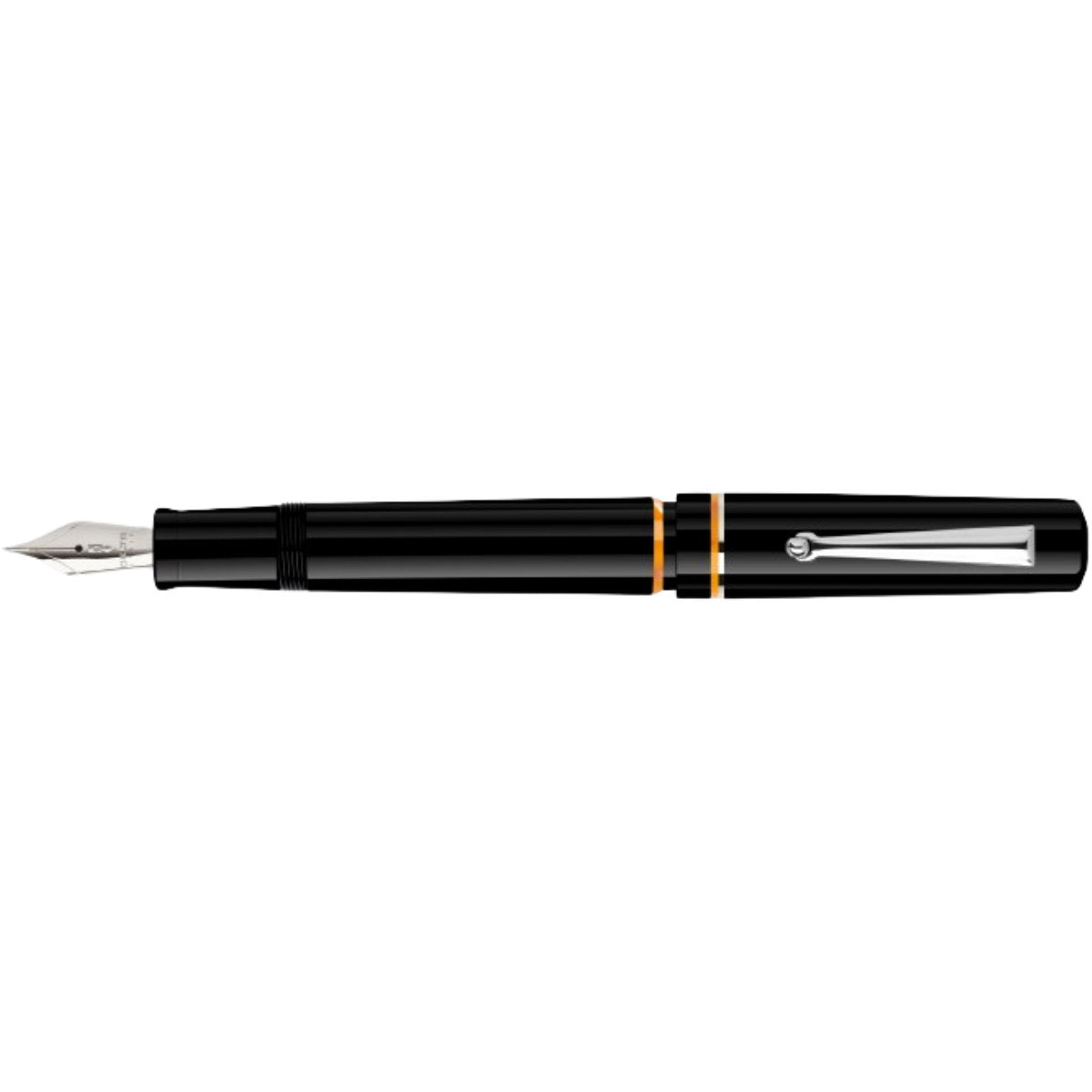 Delta Spaccanapoli Fountain Pen - D' Angio' (Black) - Pen Boutique Ltd