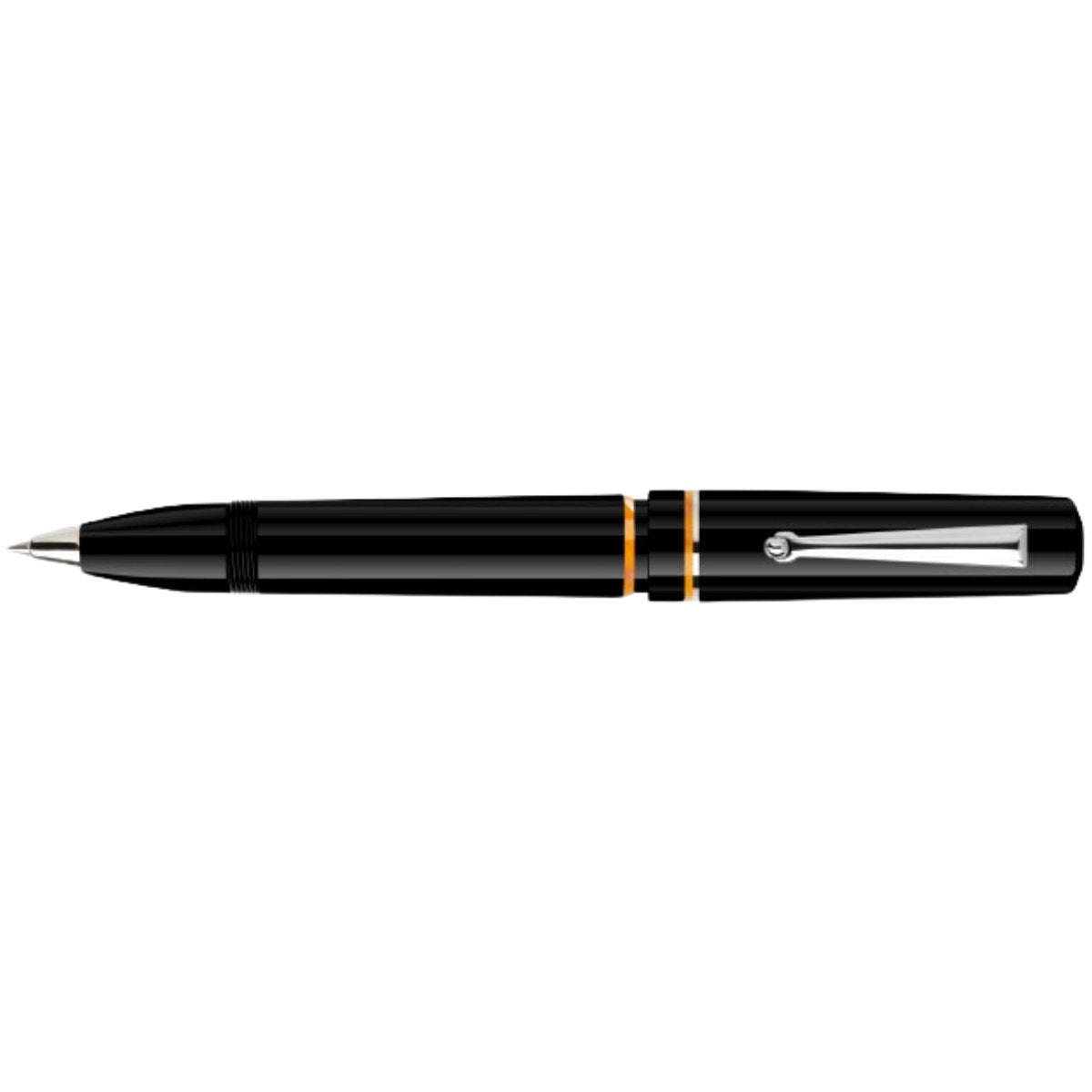 Delta Spaccanapoli Rollerball Pen - D' Angio' (Black) - Pen Boutique Ltd