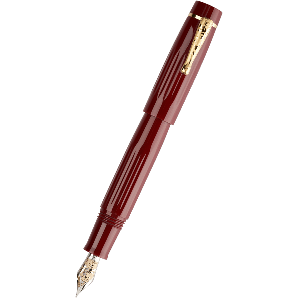 Delta Bio+16 Fountain Pen - Corallo - "KP" 8 14Kt Gold Nib - Pen Boutique Ltd