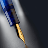 Delta DV Fountain Pen - Imperial Blu (Blue) - 18K Nib (Limited Edition) - Pen Boutique Ltd