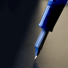Delta DV Fountain Pen - Imperial Blu (Blue) - 18K Nib (Limited Edition) - Pen Boutique Ltd
