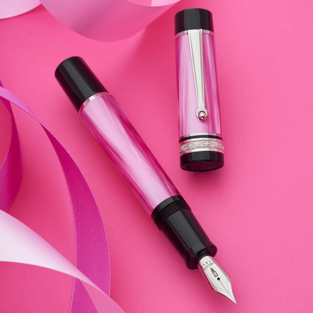 Delta DV Original Rosa Fountain Pen - Pink - Pen Boutique Exclusive - Pen Boutique Ltd