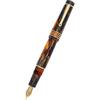 Delta DV Original Fountain Pen - Glow Up Oro - Gold Trim - Stainless Steel Nib (Mid Size) - Pen Boutique Ltd
