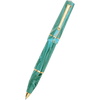 Delta Duna "P" Rollerball Pen - Vortex Green - Gold Trim - Pen Boutique Ltd