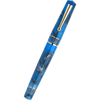 Delta Duna Reborn Fountain Pen - Blue Oasis - 14k Gold - Pen Boutique Ltd