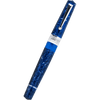 Delta Fountain Pen - Lapis Blue - Silver Trim (Limited Edition) - Pen Boutique Ltd