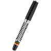 Delta Indigenous People Fountain Pen - Simbu Dancing Skeletons - Black - Silver Cage (Limited Edition) - Pen Boutique Ltd