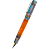 Delta Limited Edition Fountain Pen - DV Original - Orange Primary Manipulation 4.5 - Palladium Trim (Mid - Size) - Pen Boutique Ltd