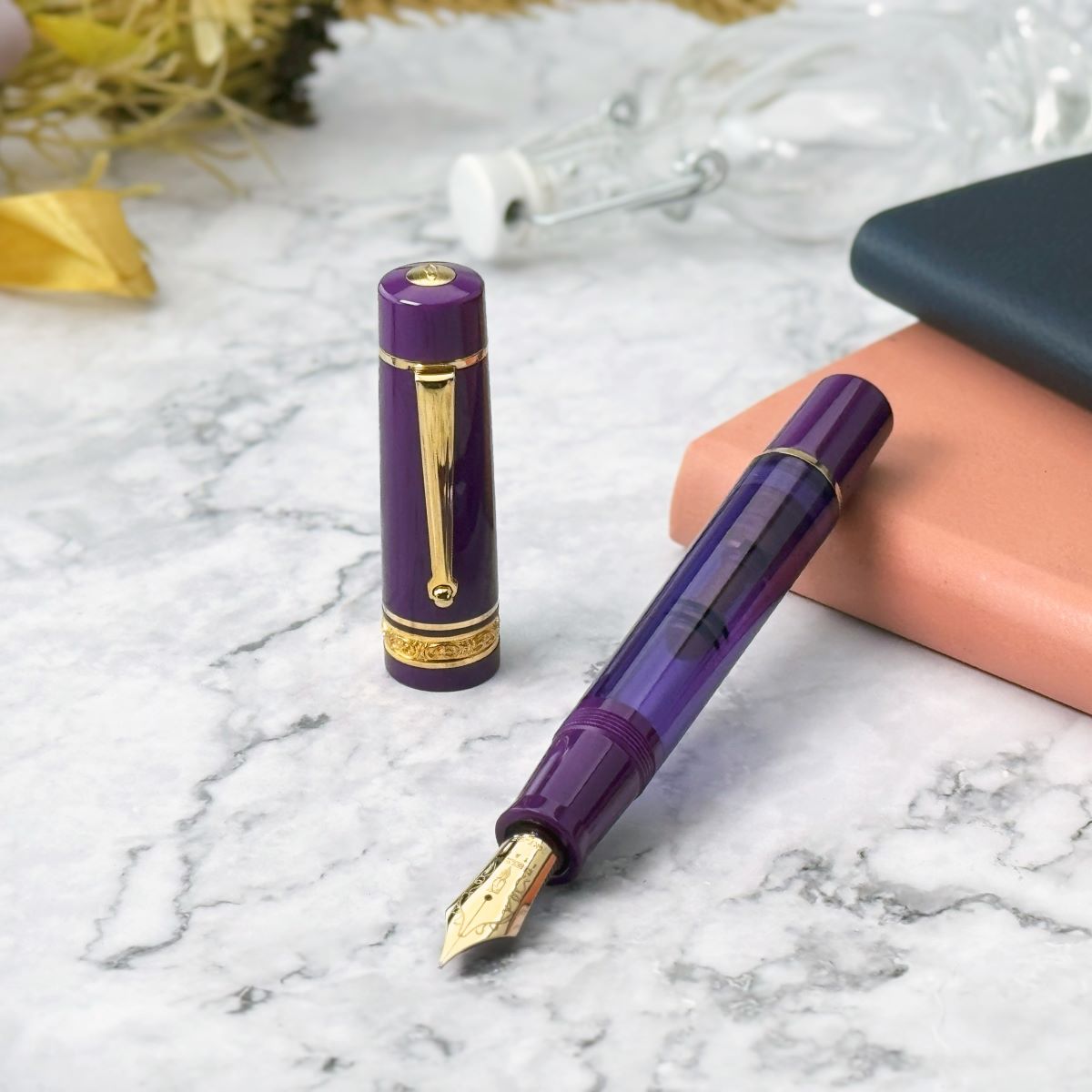 Delta Limited Edition Fountain Pen - Majestic (Mid - Size - Plus) - Pen Boutique Ltd