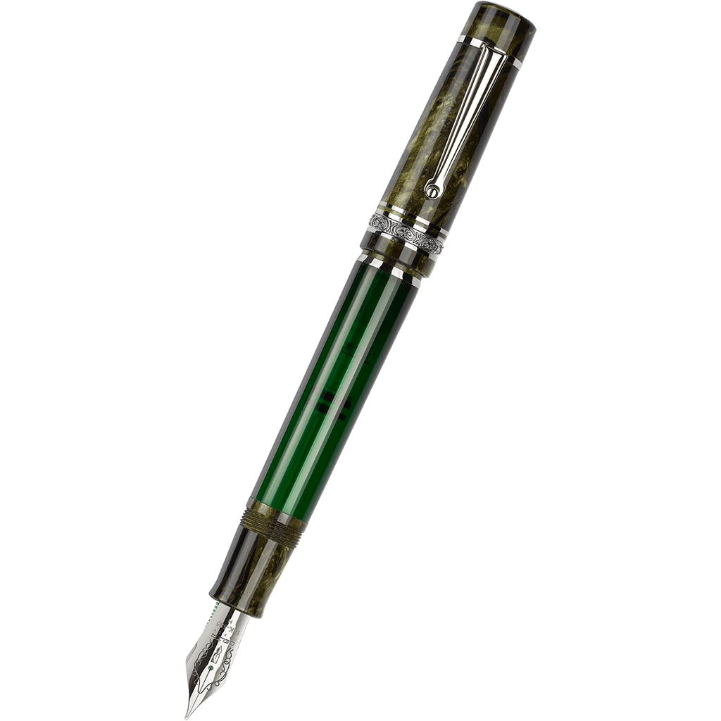 Delta Limited Edition Fountain Pen - Royal Green (Mid - Size - Plus) ( Limited ) - Pen Boutique Ltd