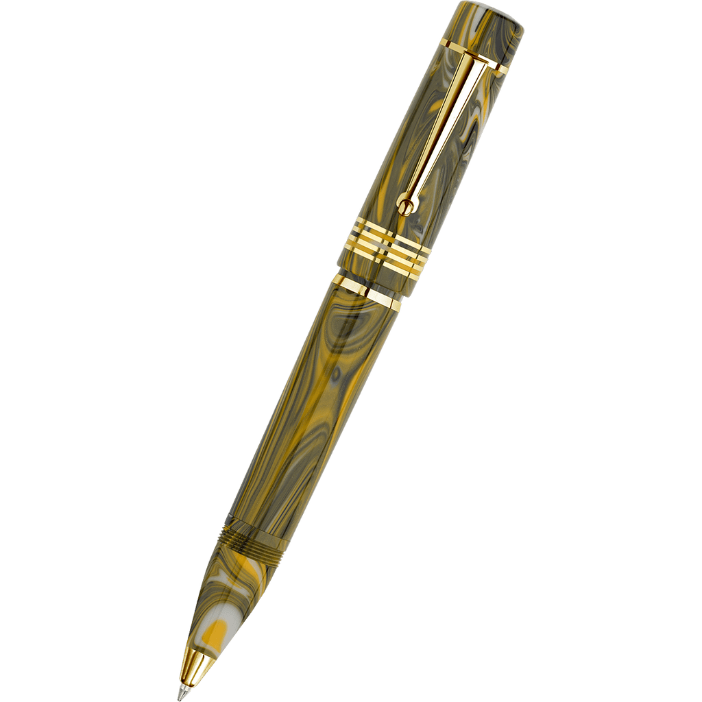 Delta Neo Gallery Rollerball Pen - Marigold - Gold Trim (Numbered Edition) - Pen Boutique Ltd