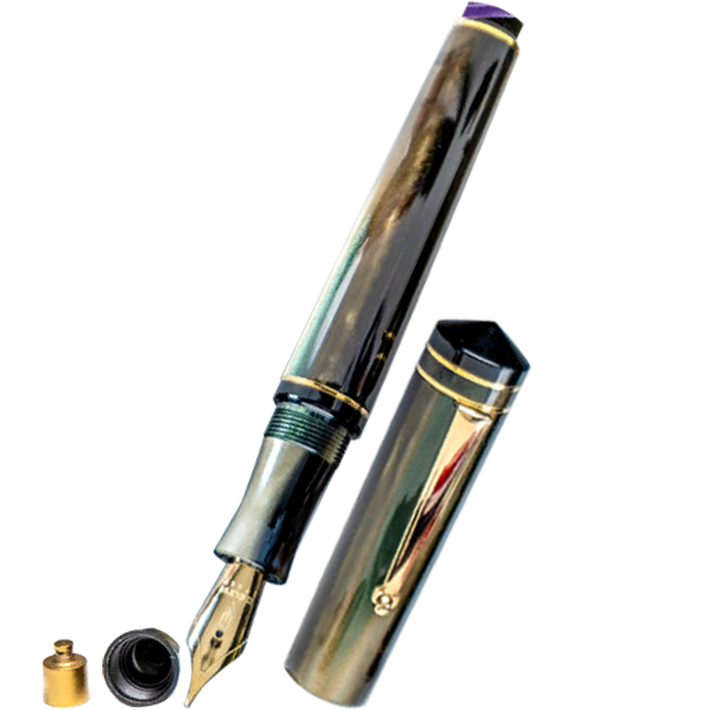 Delta Write Balance Fountain Pen - Green - Pen Boutique Ltd