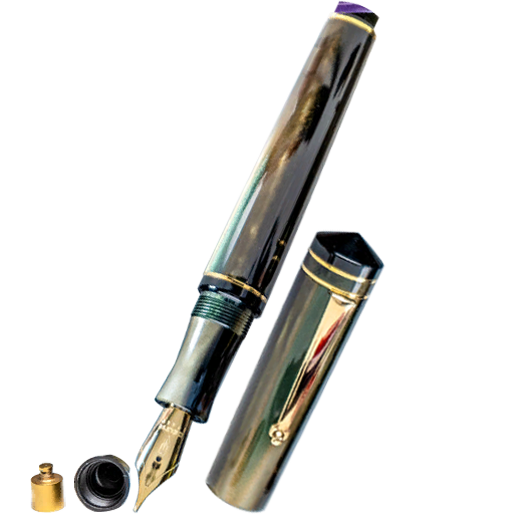 Delta Write Balance Fountain Pen - Green - Pen Boutique Ltd