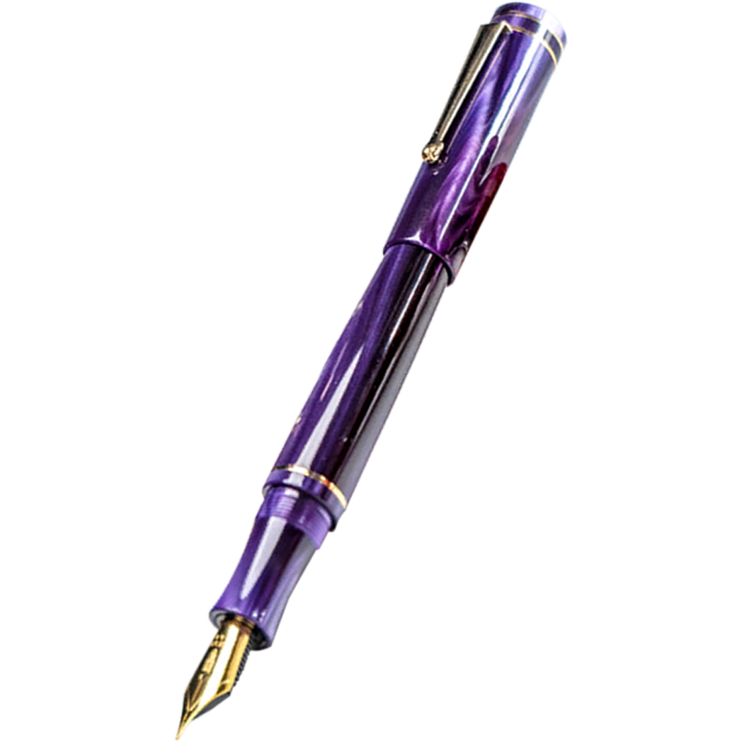 Delta Write Balance Fountain Pen - Purple - Pen Boutique Ltd