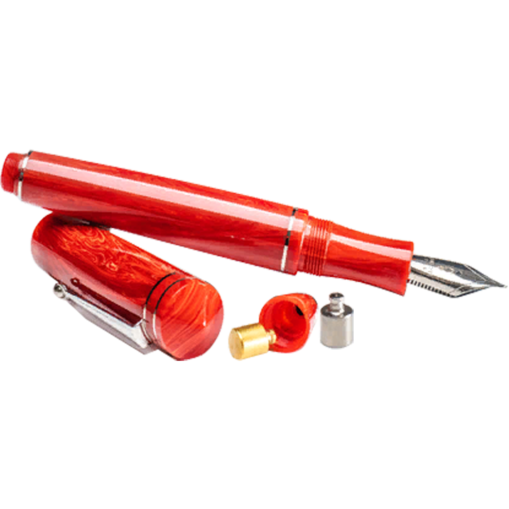 Delta Write Balance Fountain Pen - Red - Pen Boutique Ltd