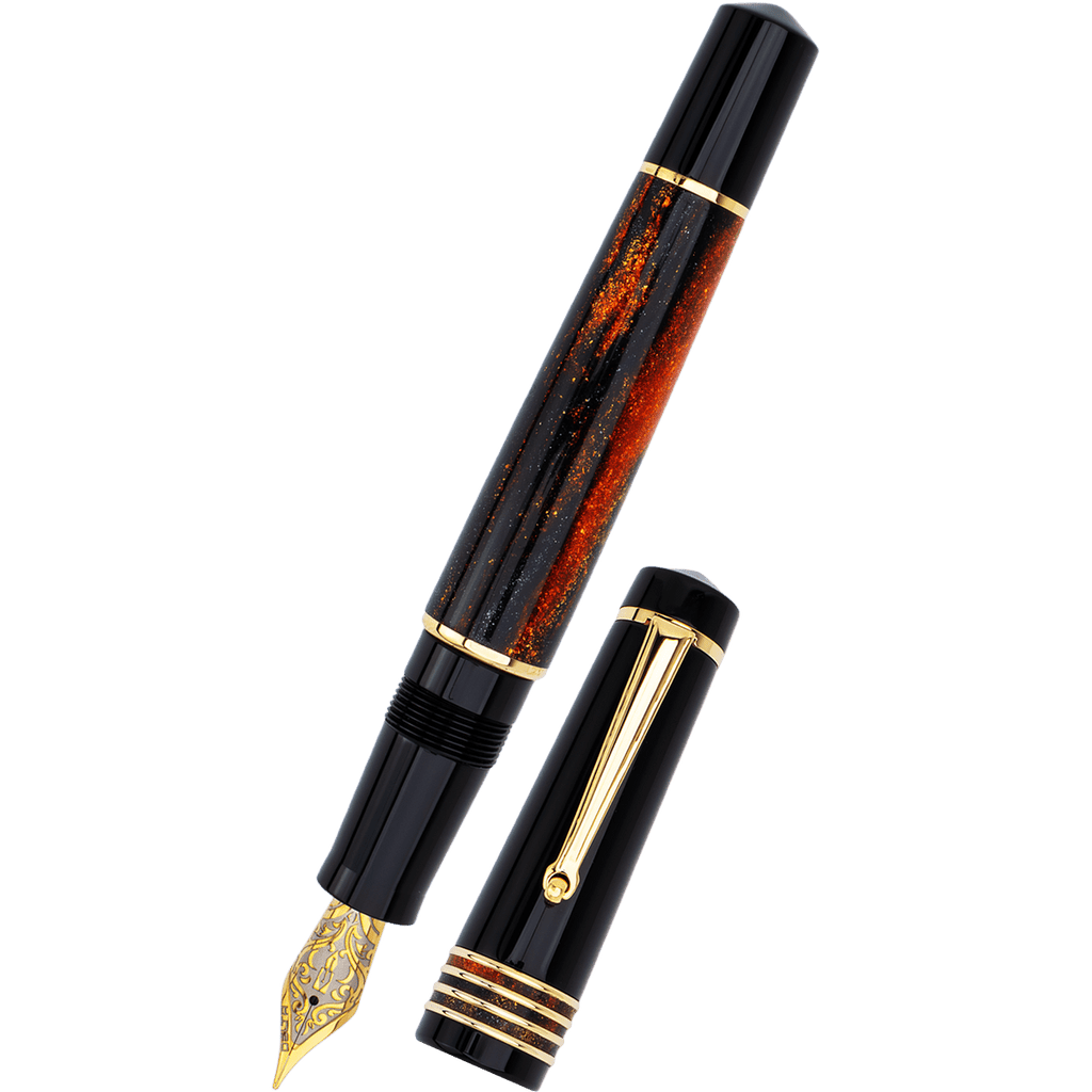 Delta DV Original Fountain Pen - Glow Up "KP" - Pen Boutique Ltd