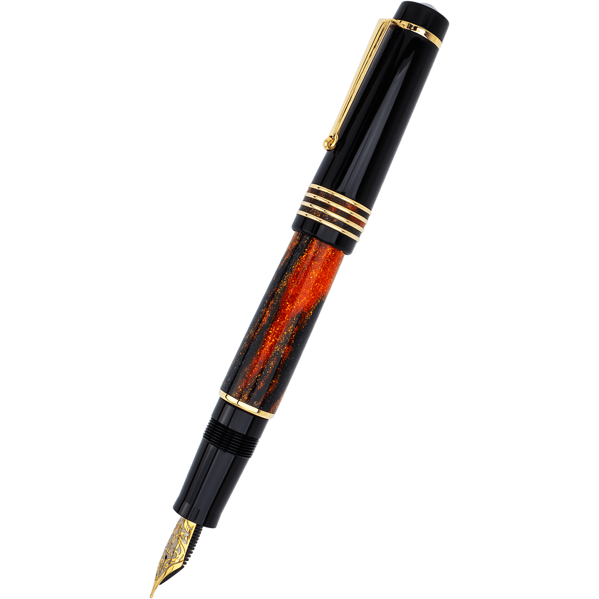 Delta DV Original Fountain Pen - Glow Up "KP" - Pen Boutique Ltd
