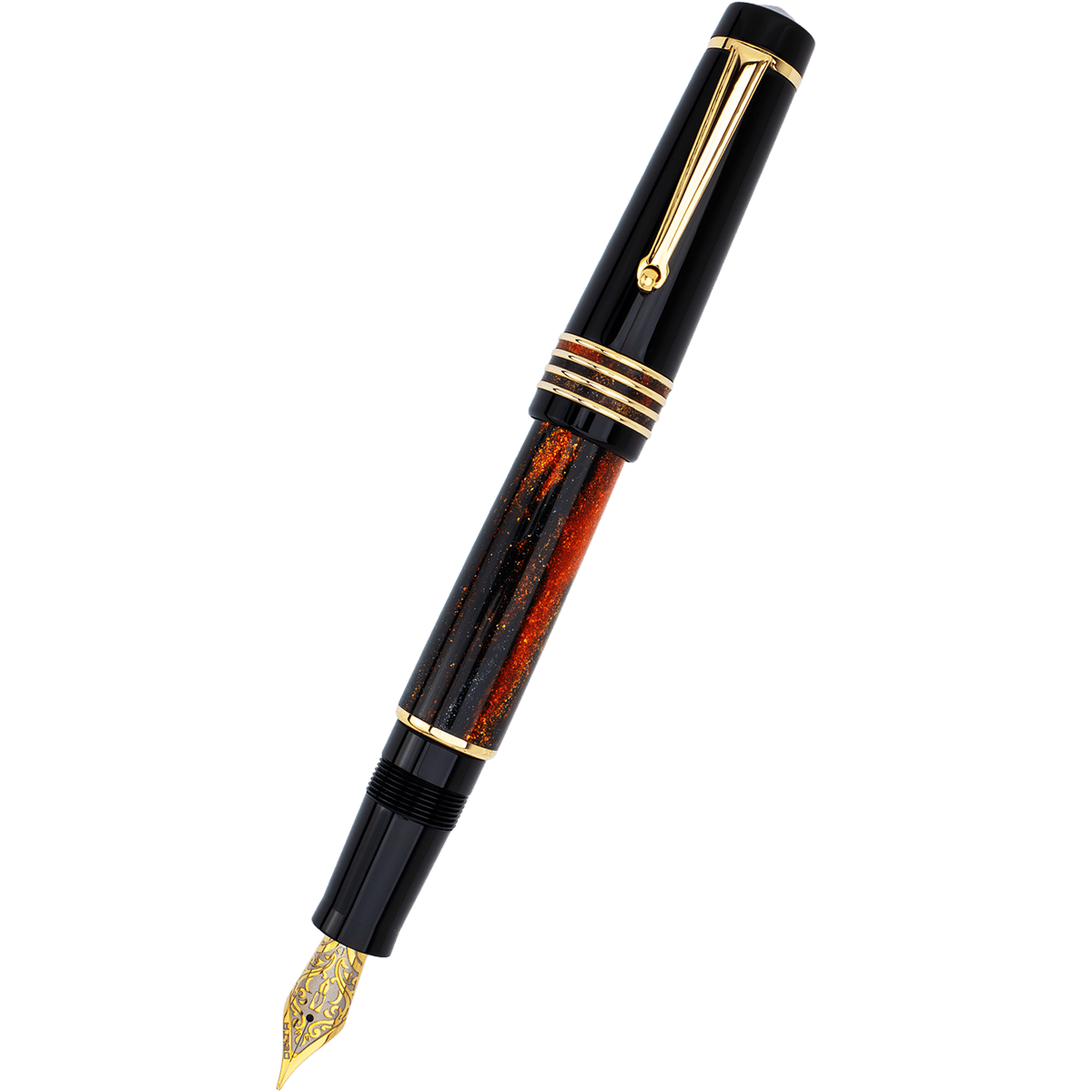 Delta DV Original Fountain Pen - Glow Up "KP" - Pen Boutique Ltd
