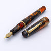 Delta DV Original Fountain Pen - Glow Up Oro - Gold Trim - Stainless Steel Nib (Mid Size) - Pen Boutique Ltd