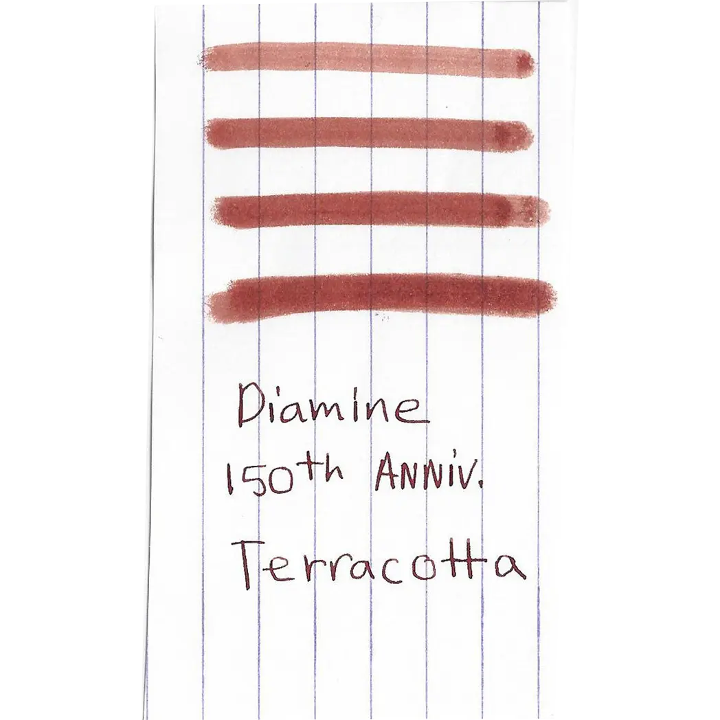 Diamine 150th Anniversary 40ml Terracotta-Pen Boutique Ltd