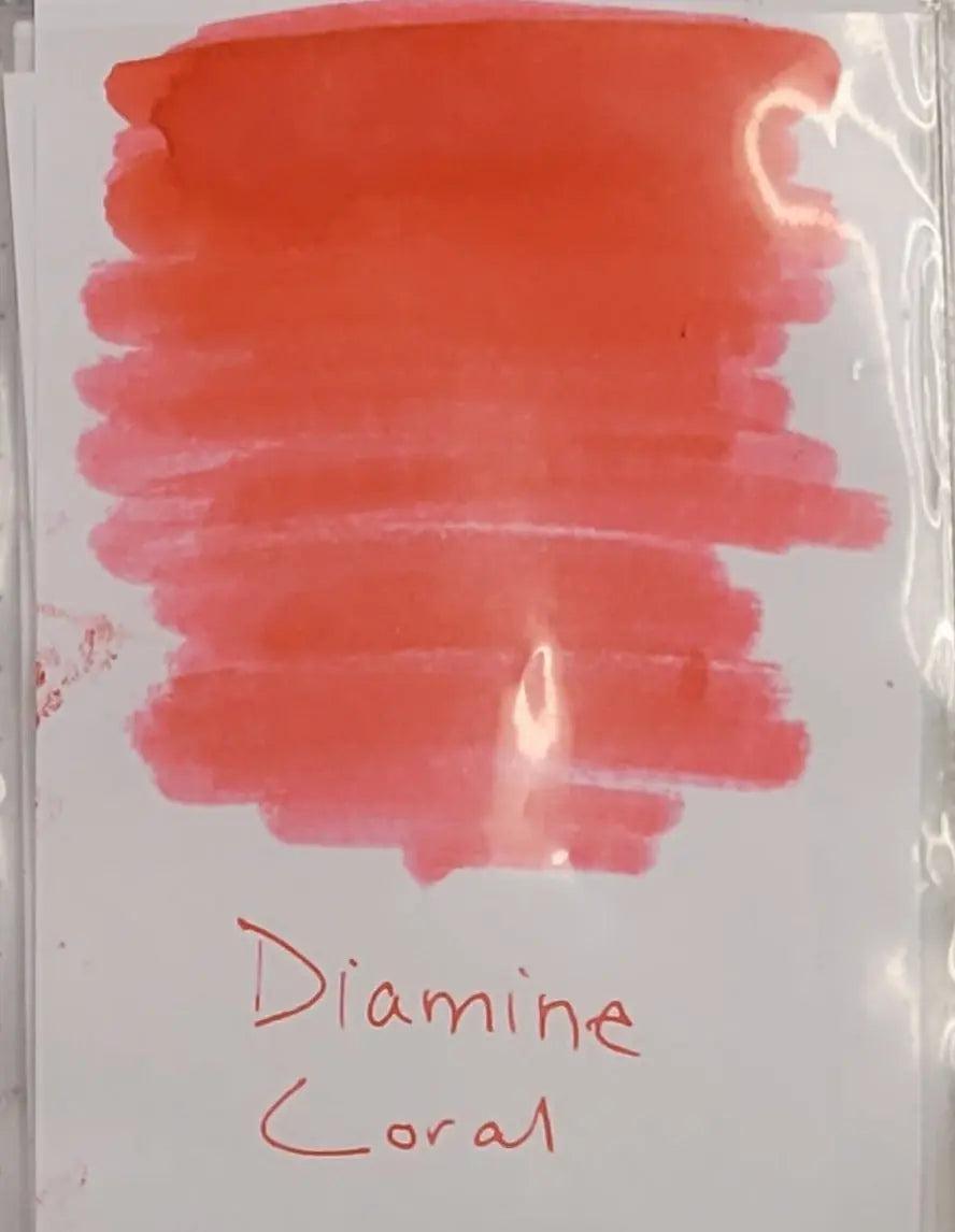 Diamine Ink Bottle - Coral - 80 ml - Pen Boutique Ltd