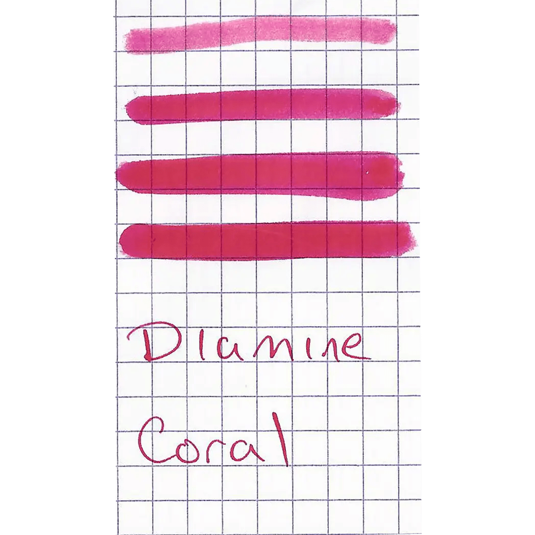 Diamine Ink Bottle - Coral - 80 ml - Pen Boutique Ltd