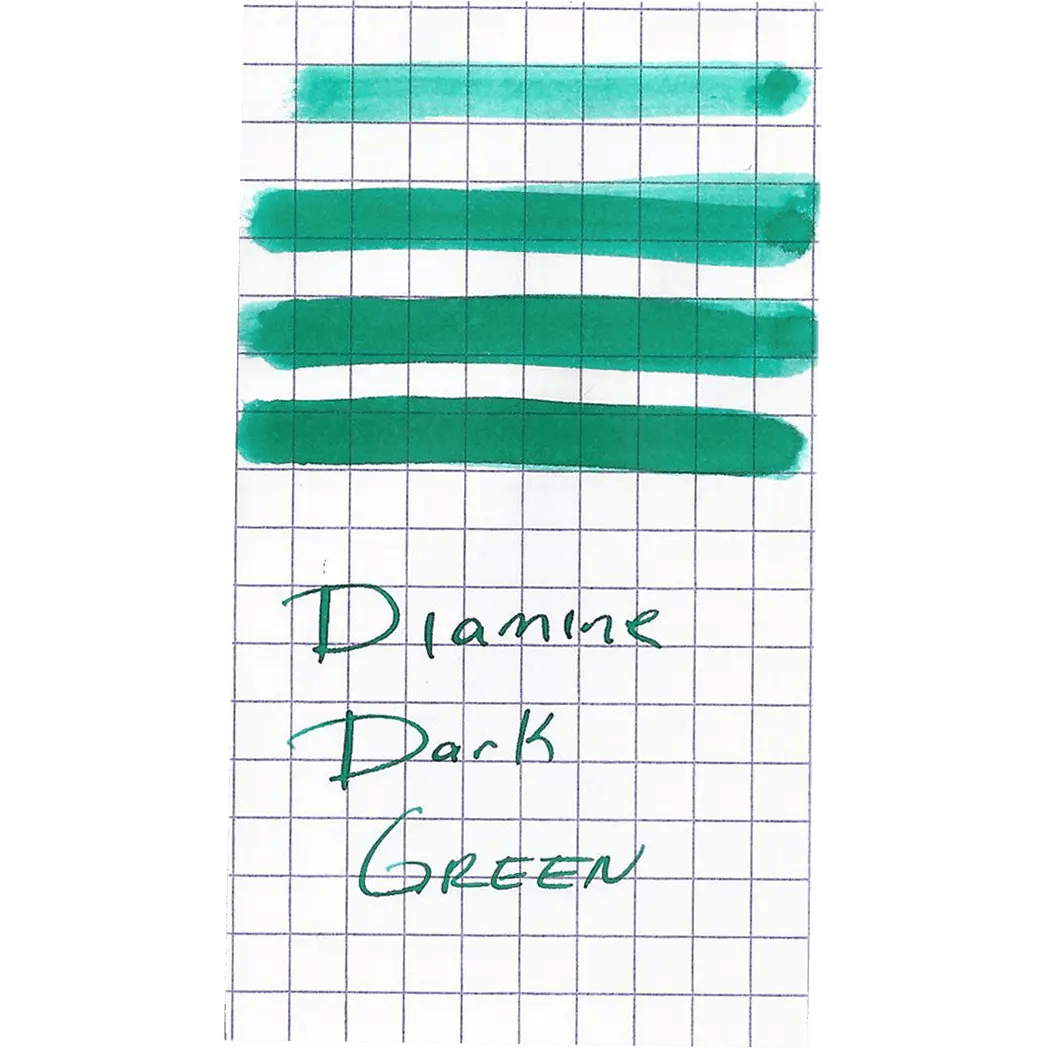 Diamine Ink Bottle - Dark (Cool) Green - 80 ml - Pen Boutique Ltd