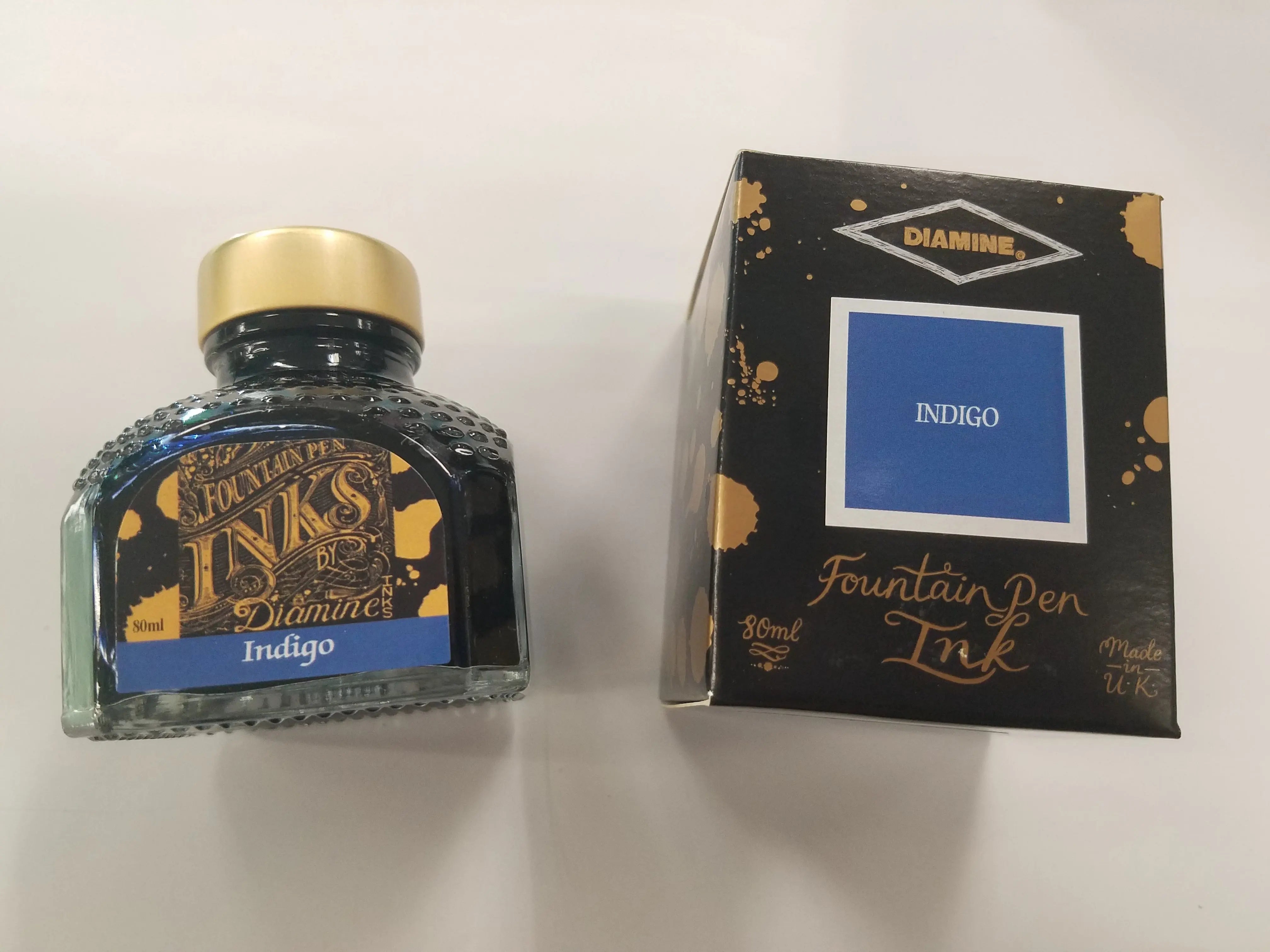 Diamine Indigo Ink Bottle - 80 ml - Pen Boutique Ltd