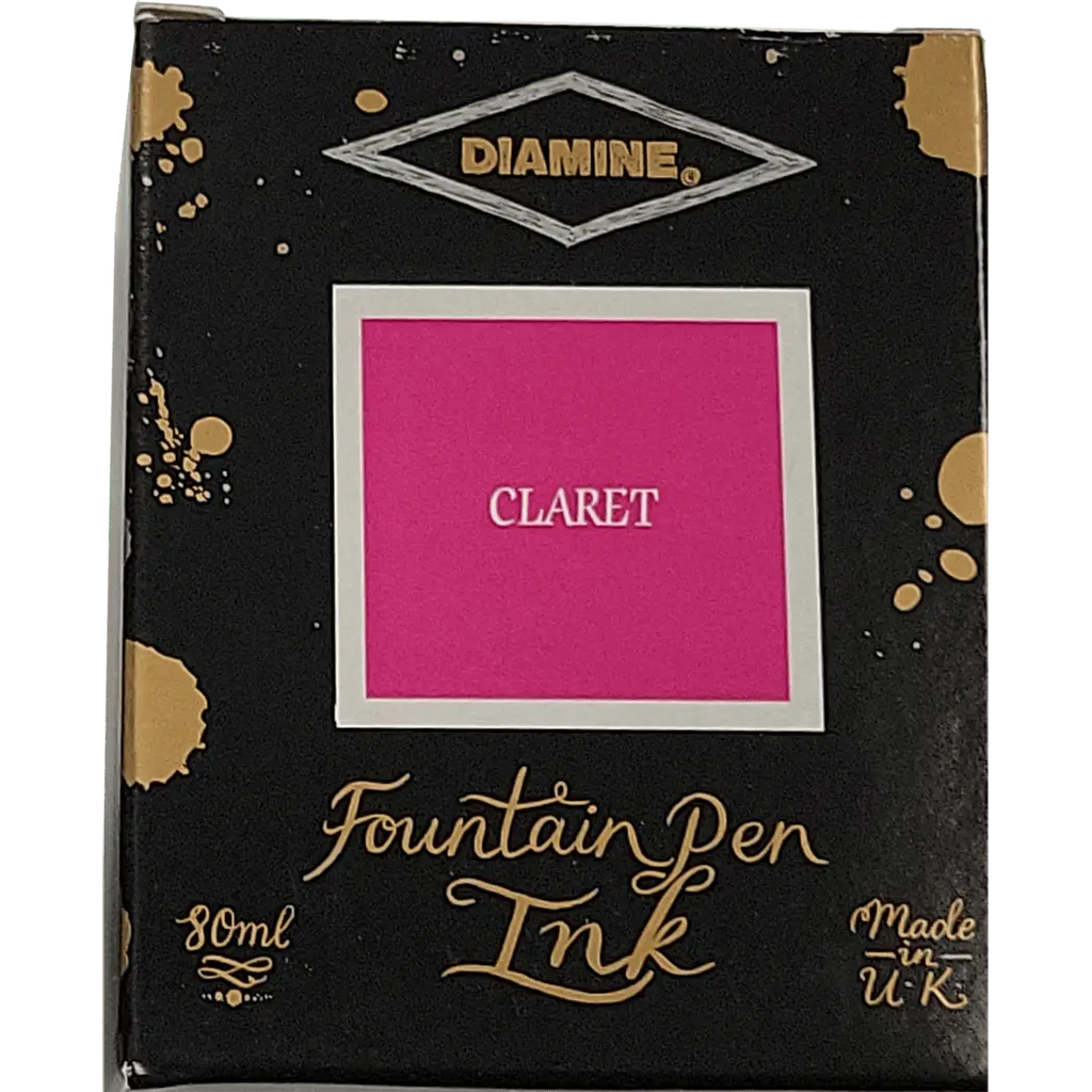 Diamine Ink Bottle - Claret - 80 ml-Pen Boutique Ltd