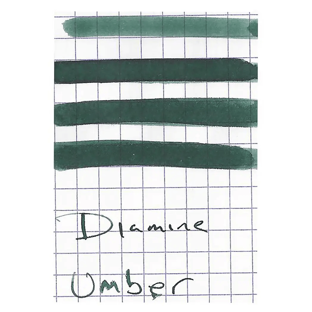 Diamine Ink Bottle - Green Umber - 80 ml - Pen Boutique Ltd