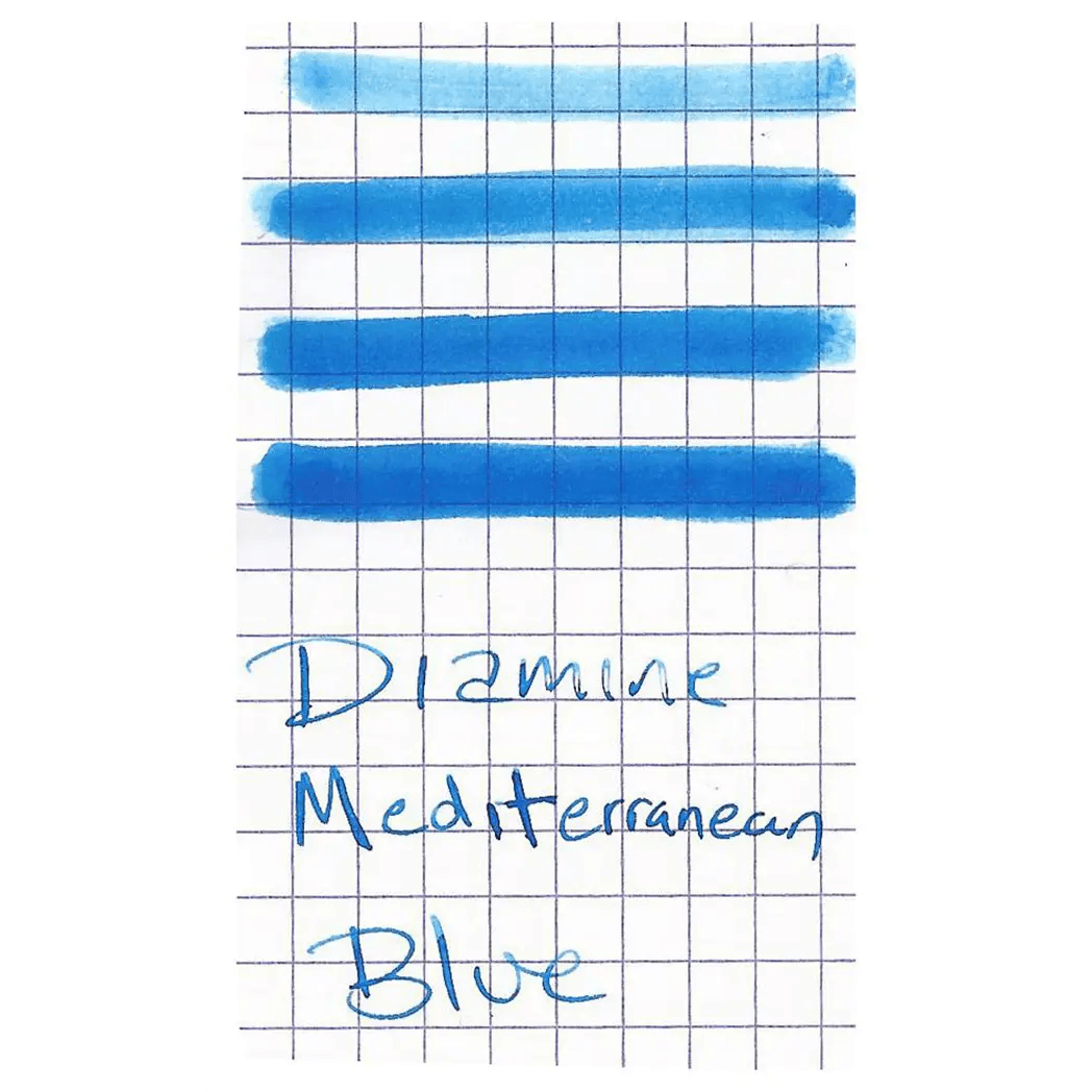 Diamine Mediterranean Blue Ink Bottle - 80 ml - Pen Boutique Ltd