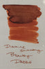 Diamine Shimmer Ink 50 ml Brandy Dazzle - Gold shimmer - Pen Boutique Ltd