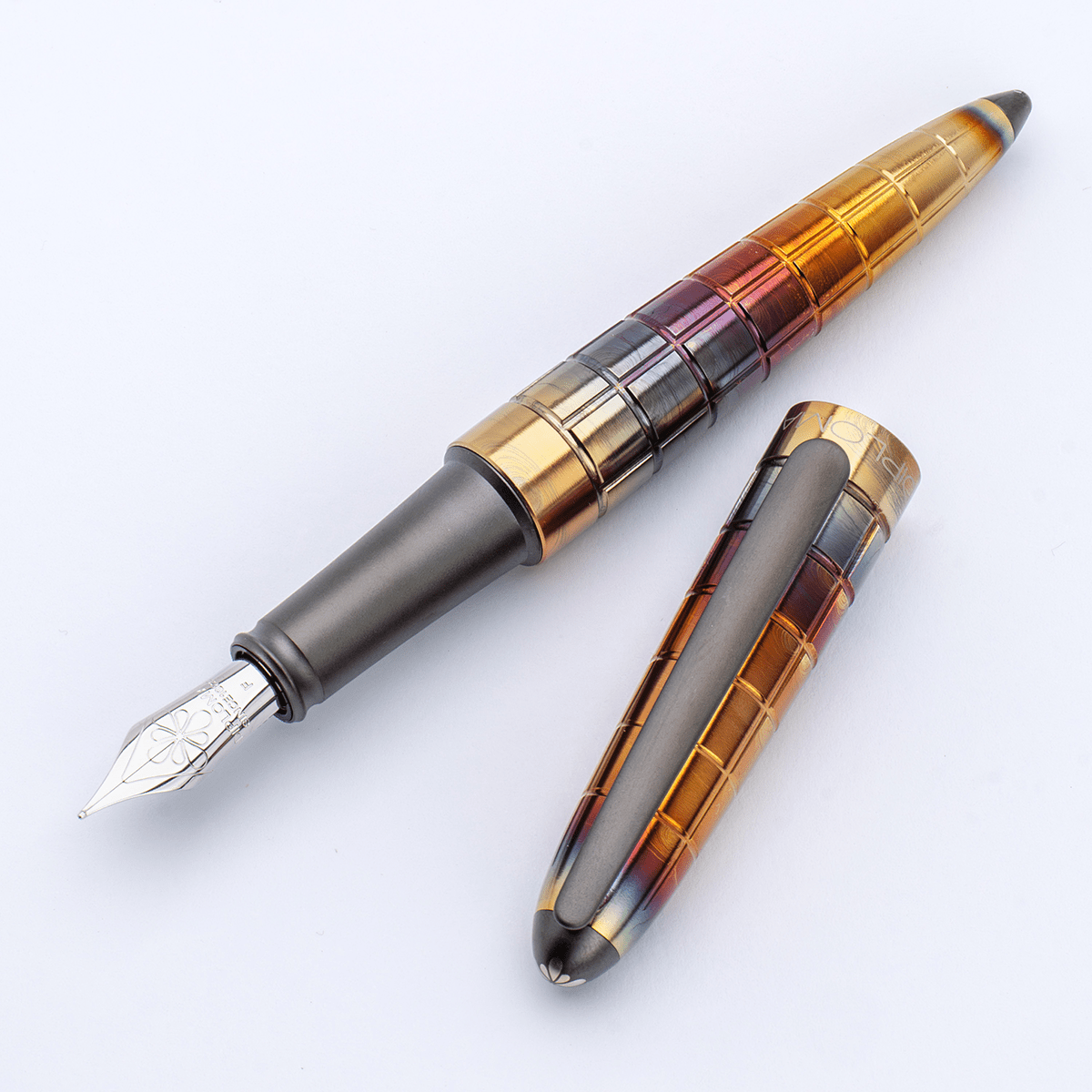 Diplomat Aero Fountain Pen - Rhomb Flame - Pen Boutique Ltd
