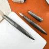 Diplomat Aero Stripes Fountain Pen - Oxyd Brass - Steel Nib - Pen Boutique Ltd