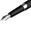 Diplomat Cobra Fountain Pen – Matte Black Guilloché - Pen Boutique Ltd